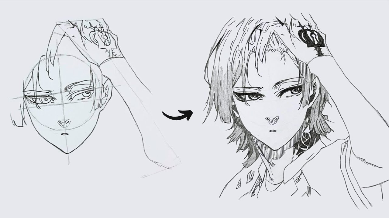 How to Draw Michael Kaiser from Blue Lock | Easy Step by Step