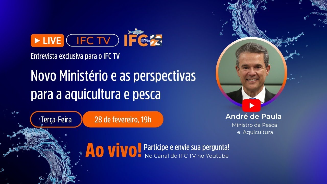 Novo Ministério e as Perspectivas para a Aquicultura e Pesca com o Ministro André de Paula