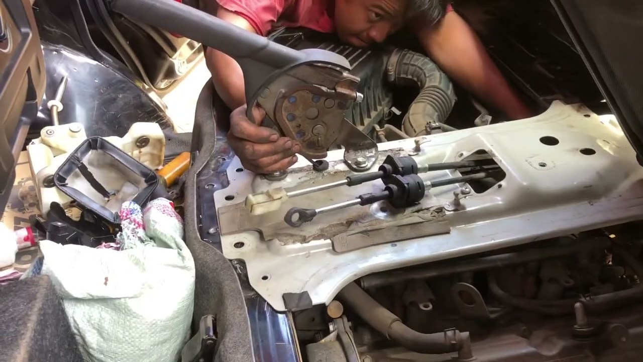 Ubah posisi rem tangan mega carry apv