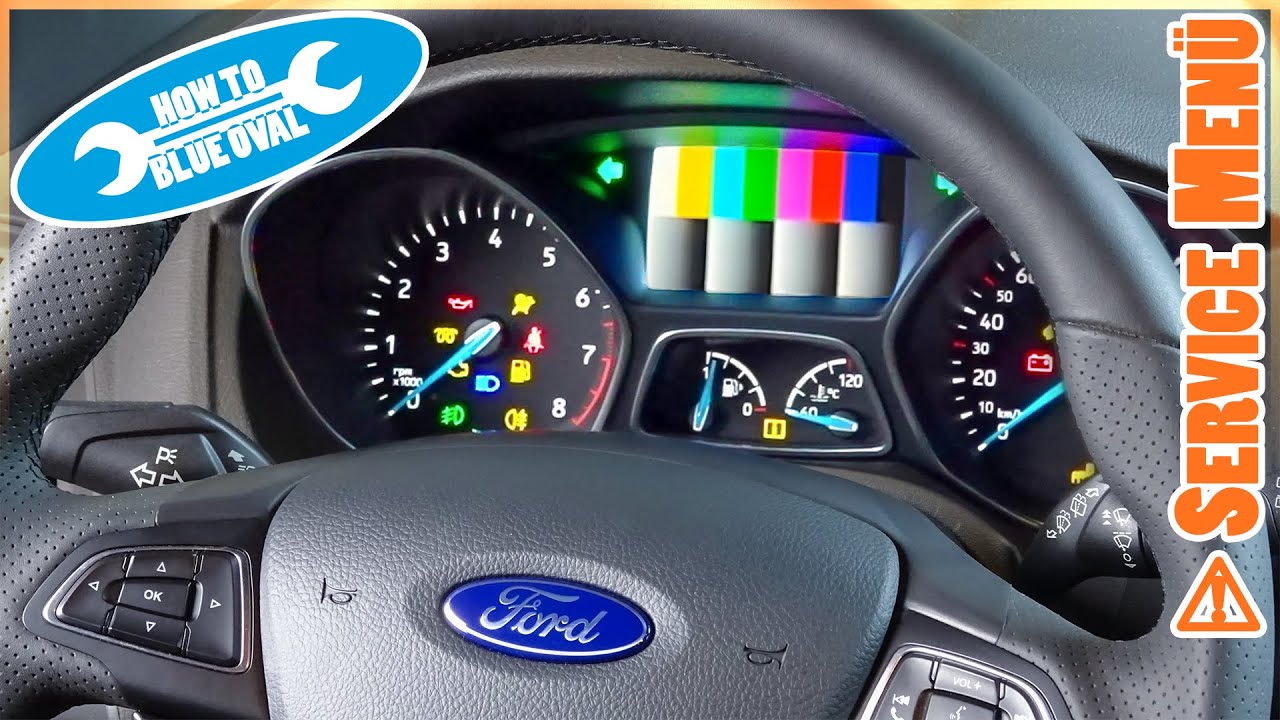 Скрытое меню Ford Focus 3/4, Mondeo 5, Fiesta. Коды ошибок DTC. режим самодиагностики.