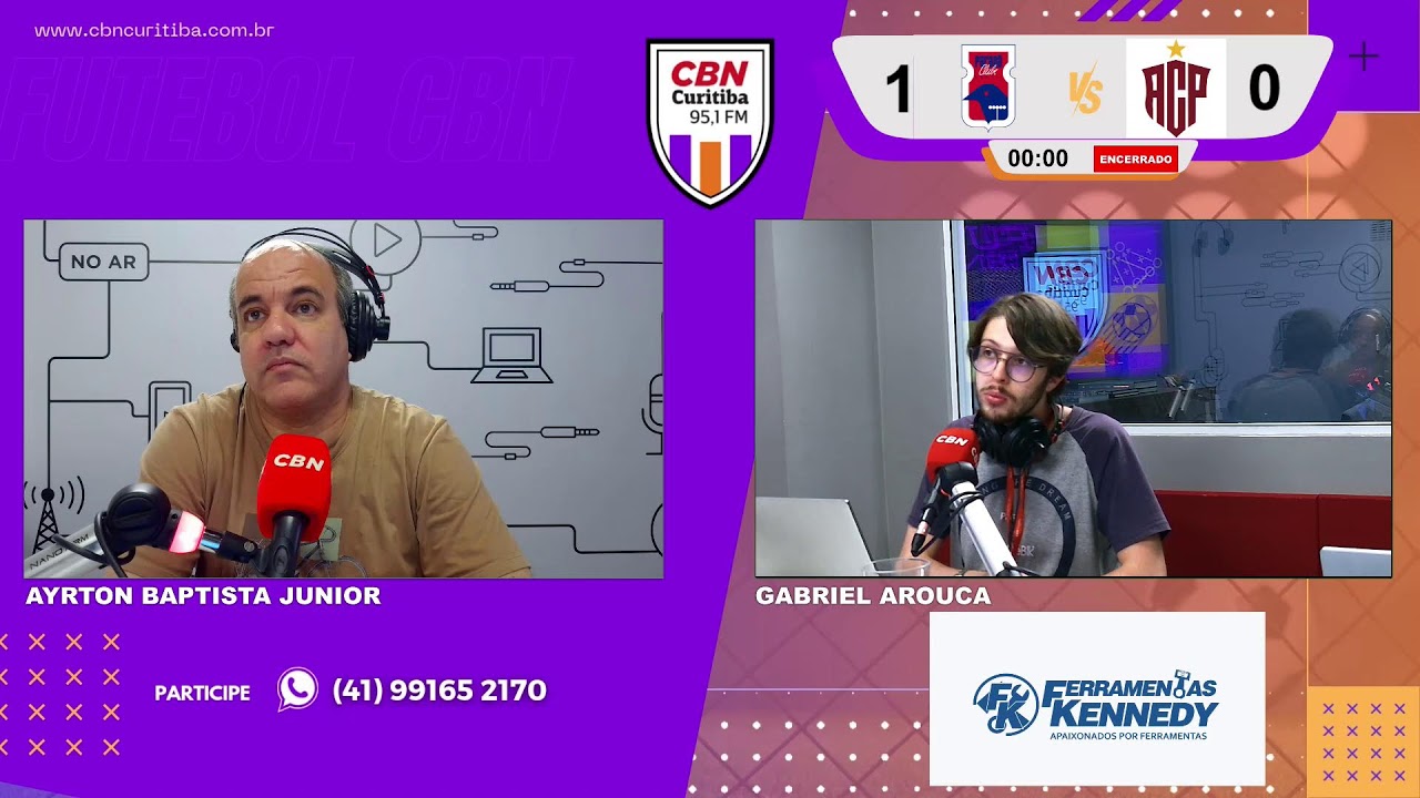 PARANA X PARANAVAI #AO VIVO - CAMPEONATO PARANAENSE 2ªDIVISÃO CBN Curitiba | 14/03/2026