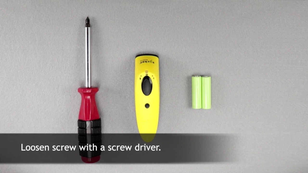 How to Replace the SocketScan 700 Series Batteries