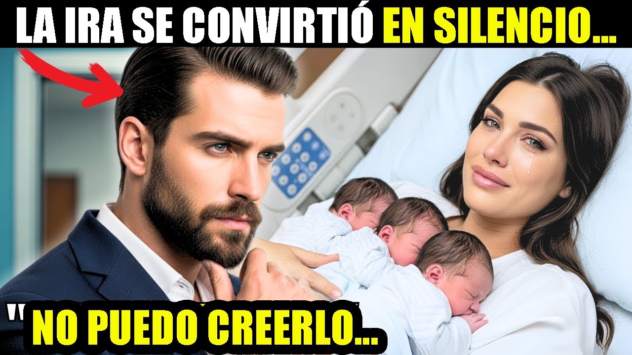 ABRE LA HABITACIÓN DEL HOSPITAL CON IRA… Y VE A SU EX CON TRILLIZOS RECIÉN NACIDOS.