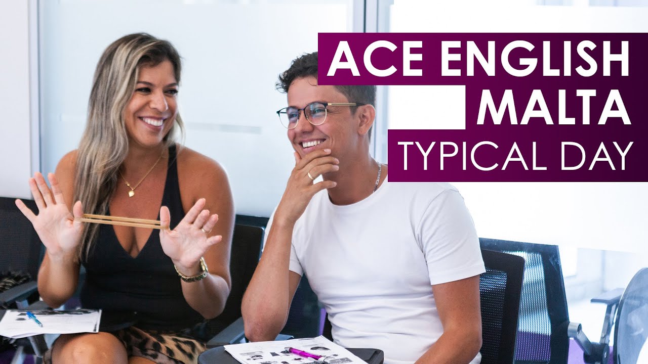 Typical day at ACE English Malta 🤩