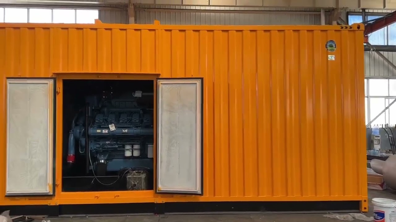 1500KW containerized diesel generator