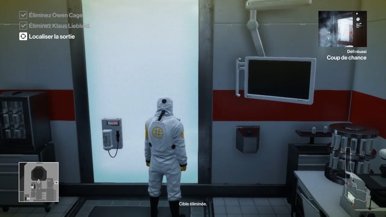 Hitman - Hokkaido - Patient zéro - Défi Coup de chance