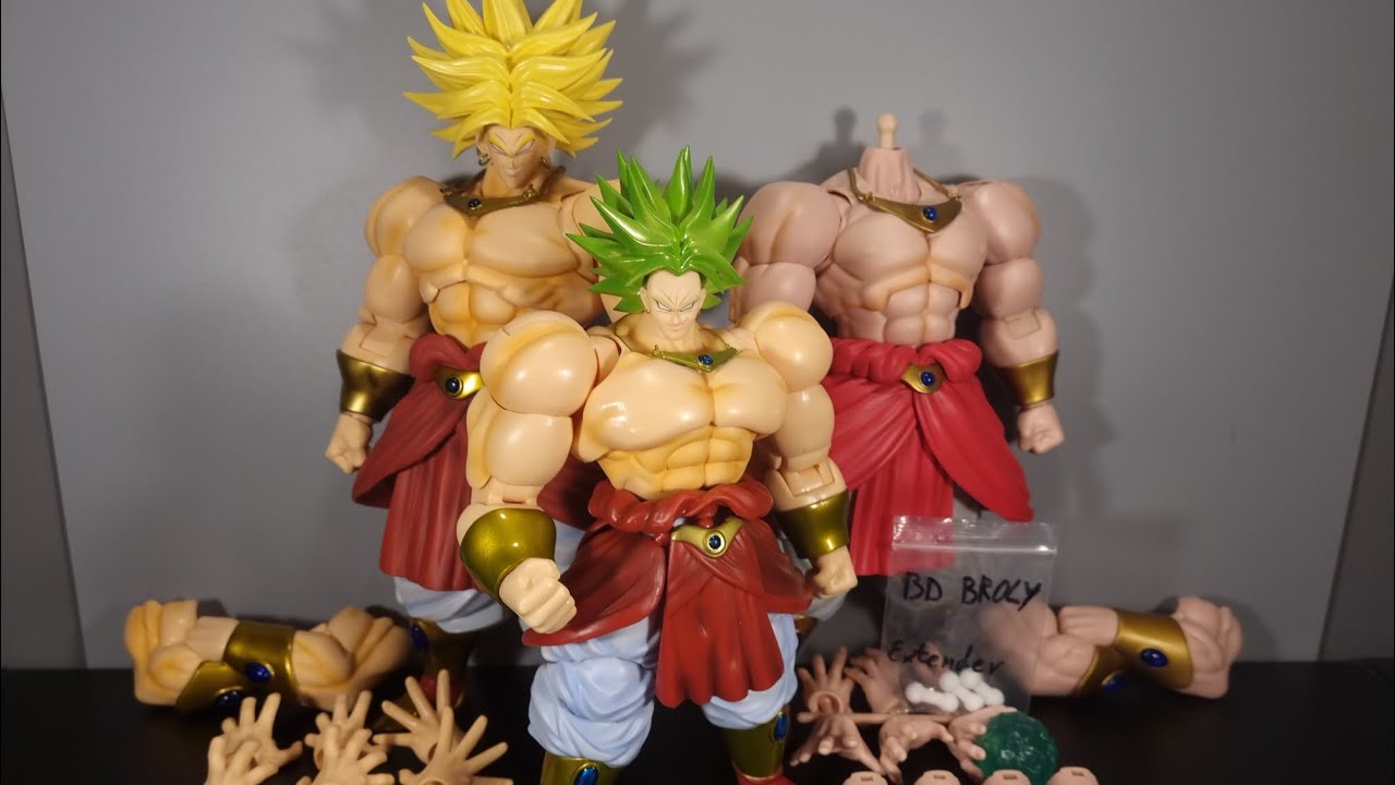 ZT Toys 01 Фигурка Броли от стороннего производителя — сравнения и (попытки) замены голов!!