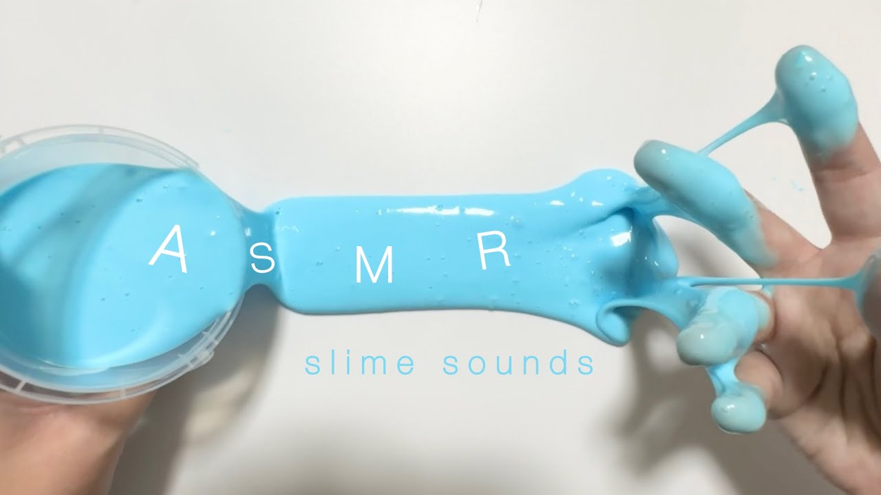 【ASMR】SHEINで買ったたぷたぷバケツスライムで遊んでたらおならみたいな音出た【音フェチ】
