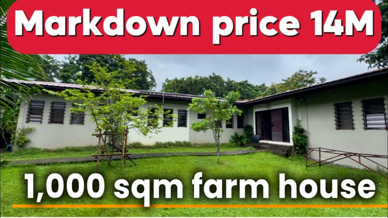 V-A203-25 NEW VIDEO MARKDOWN PRICE ‼️ Farm house and lot near Tagaytay 1000 sqm clean title