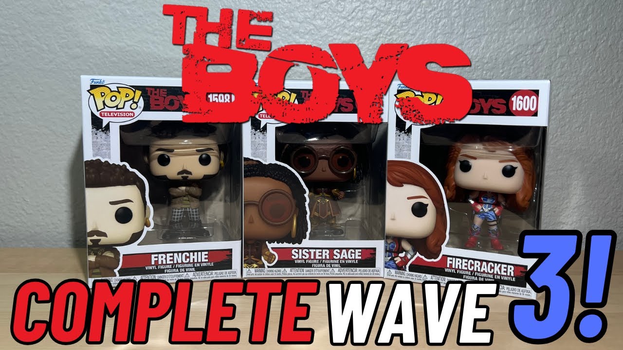 THE BOYS Complete Wave 3 Funko Pop Collection!