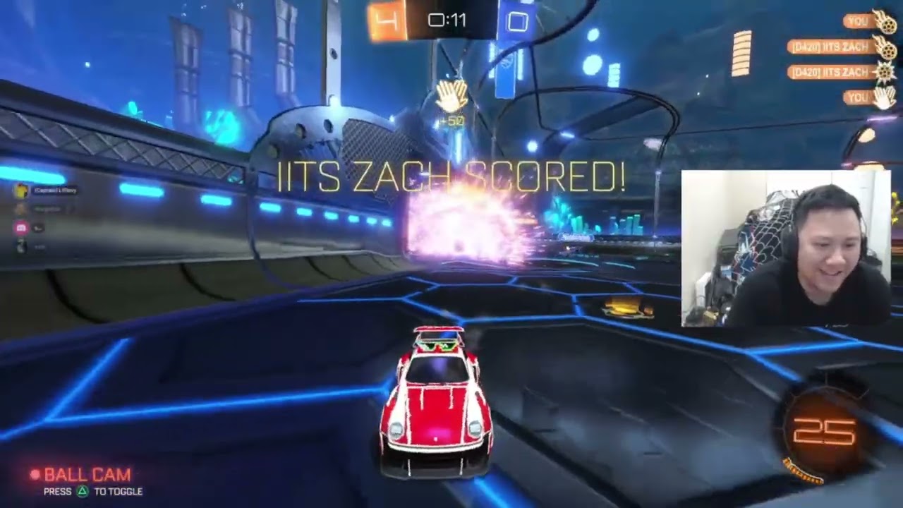 Nice triple threat plays // Rocket League