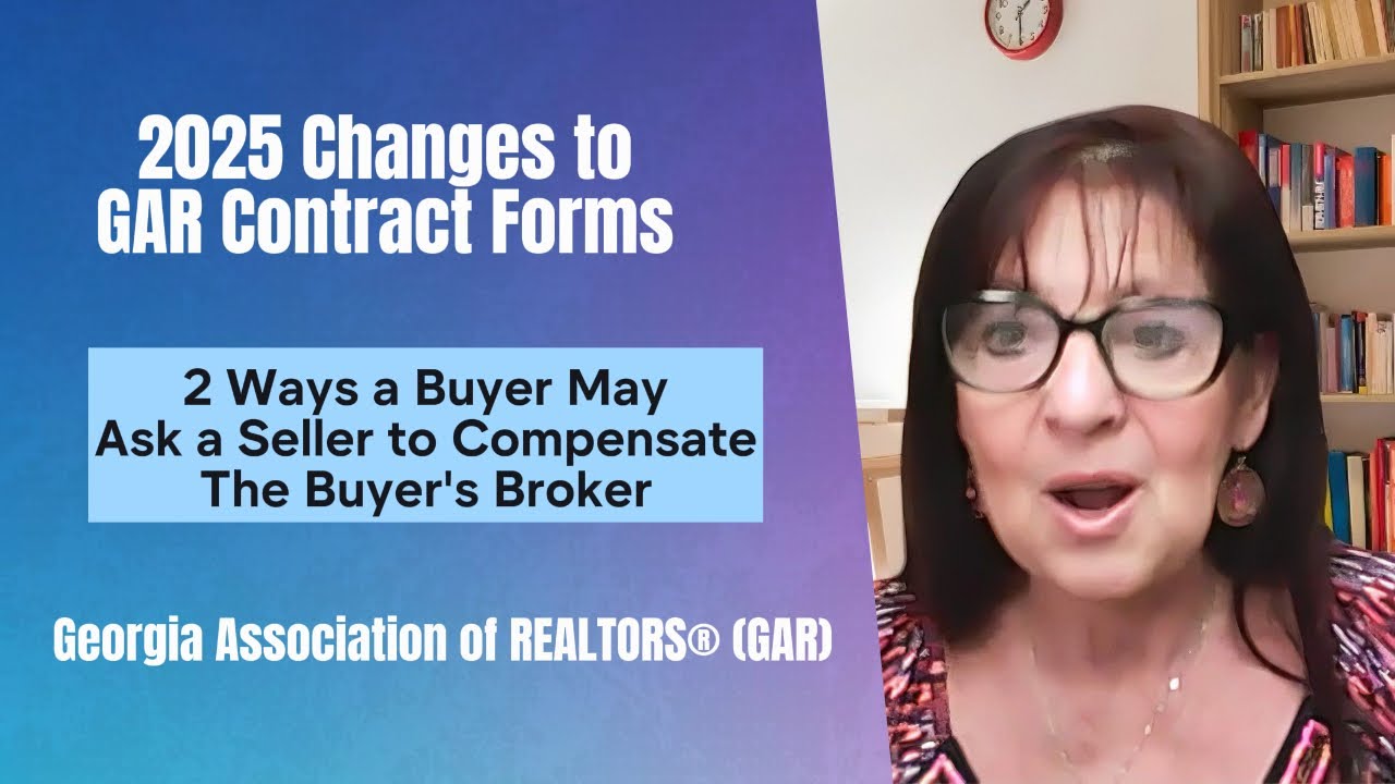 ✨📝2025 GAR Changes - F259: Buyer's Broker Compensation Exhibit AND.. 📝✨ #2025georgiacontractchanges
