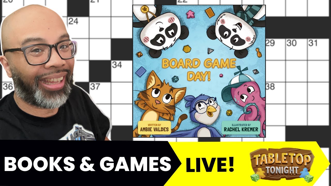 Board Game Day! Preview and Crossword Puzzles | Words on Wednesday
