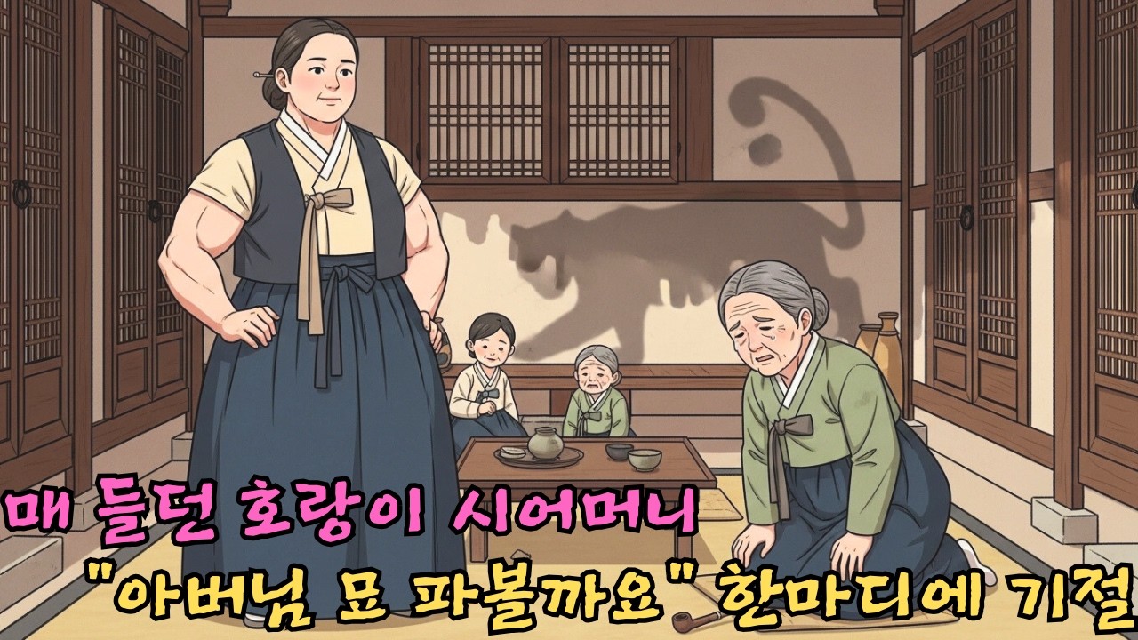 호랑이 시어머니도 무릎 꿇게 한 며느리, 단 한마디로 집안을 뒤집었다 | 만담·야담·코미디