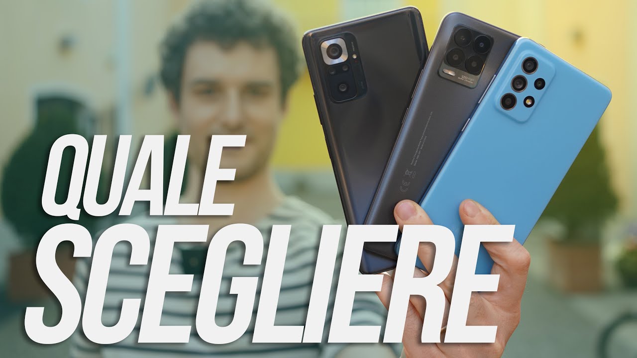 GALAXY A52 (4G) vs REALME 8 PRO vs REDMI NOTE 10 PRO: ecco QUALE SCEGLIERE | Confronto