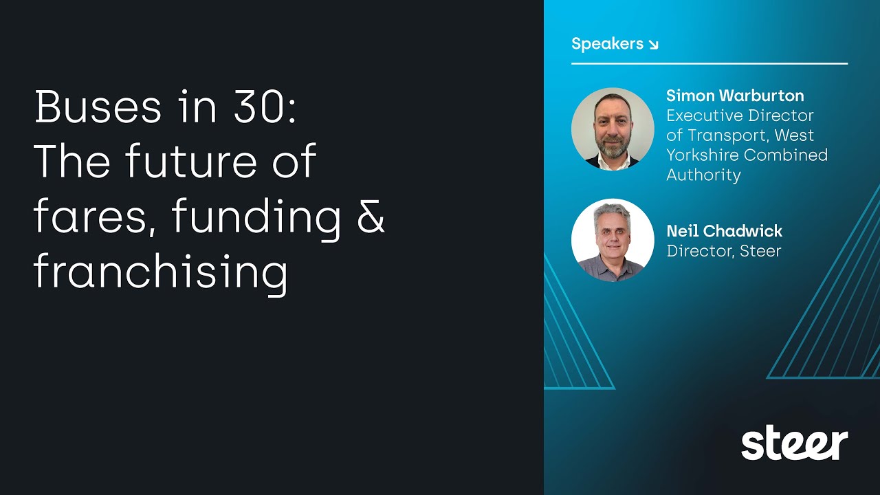 Buses in 30: The future of fares, funding & franchising
