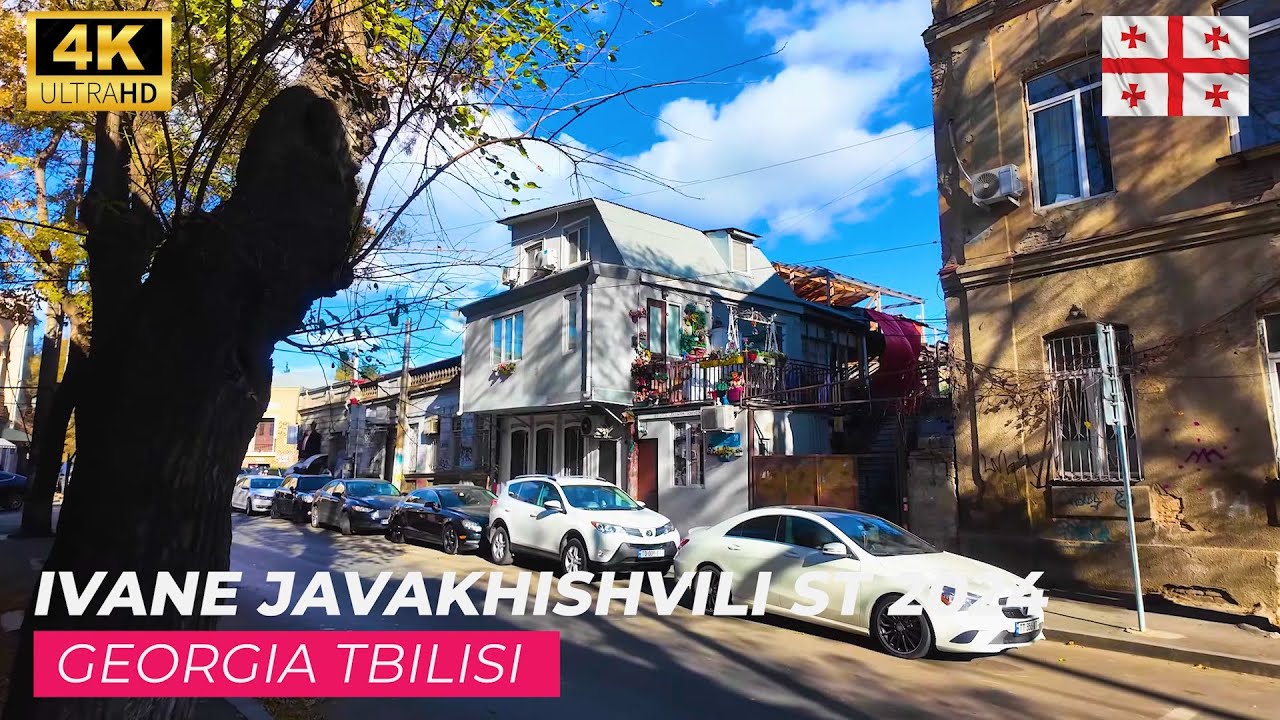【4K】Tbilisi, Georgia 🇬🇪 Street Walk | Ivane Javakhishvili St| Virtual Walking | თბილისი | 2024