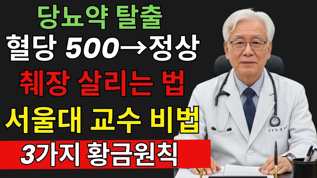 식사 후 졸리면 당뇨병일까? 어르신들을 위한 쉬운 설명 | 시니어건강정보