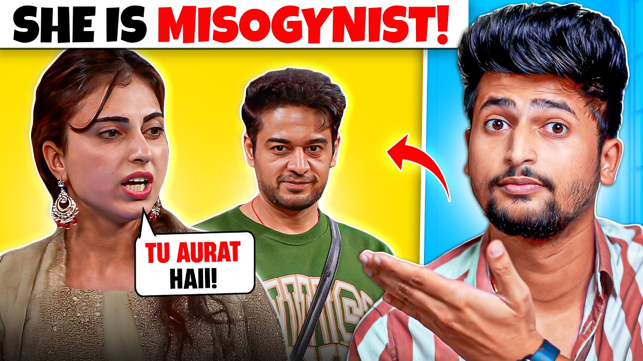 FARHANA DEMEANING WOMEN BY CALLING GAURAV AURAT !! BIGGBOSS 19