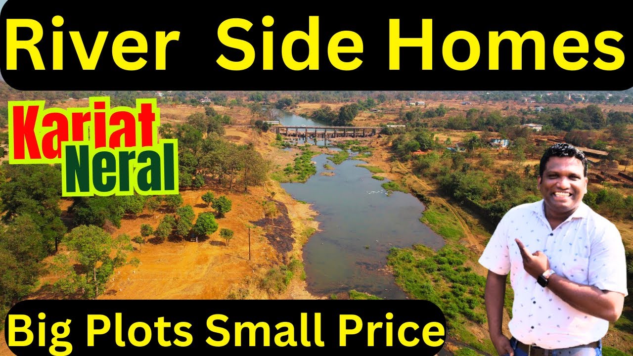 River Facing Farm Plots Karjat Neral