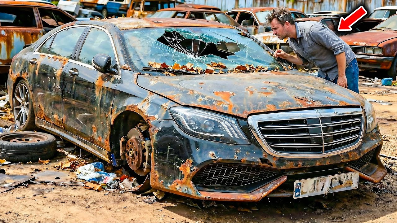 ASMR Car Restoration | Mercedes-Benz S-Class 2020 Full Restoration From Junkyard to Silent Luxury