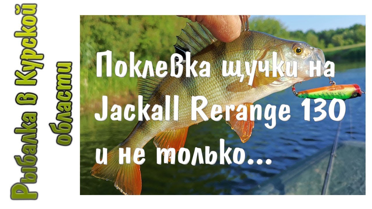 Эффективная проводка Jackall Rerange.  Первые щучки на 130-ые
