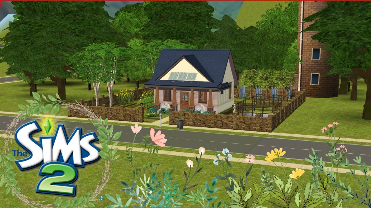 Making a Cozy House in the Sims 2 that Pays for Itself | Speed Build