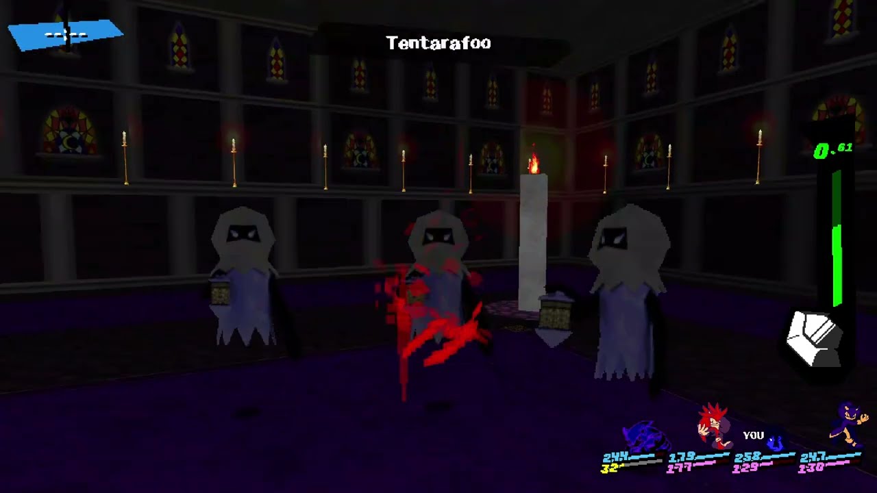SRB2P Netgames - Gore's PC nearly dies trying to run Palace of Souls (monitor compatibility issue)