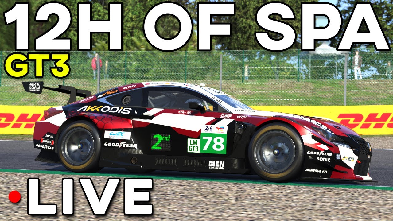 Our First GT3 Endurance Survival - 62 Cars 12 HOURS OF SPA