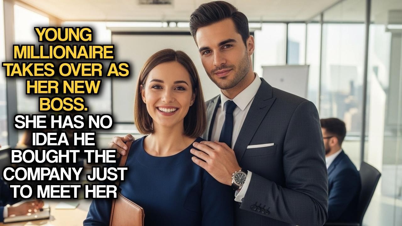 Young Millionaire Takes Over as Her New Boss. She Has No Idea He Bought the Company Just to Meet Her