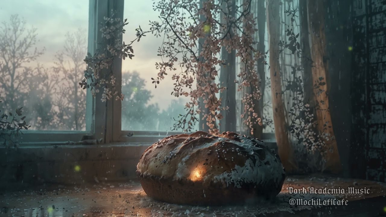 Misty Autumn Night Old Victorian Village | Autumn Ambience for Reading & Reflection | Dark Academia