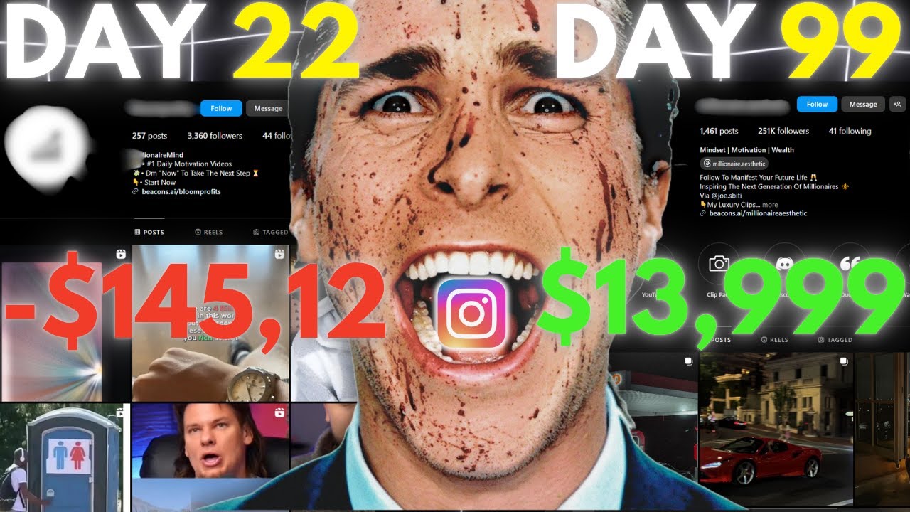 I Tried Making $276/DAY FOR 365 DAYS With Instagram Theme Pages - Did It Actually Work?