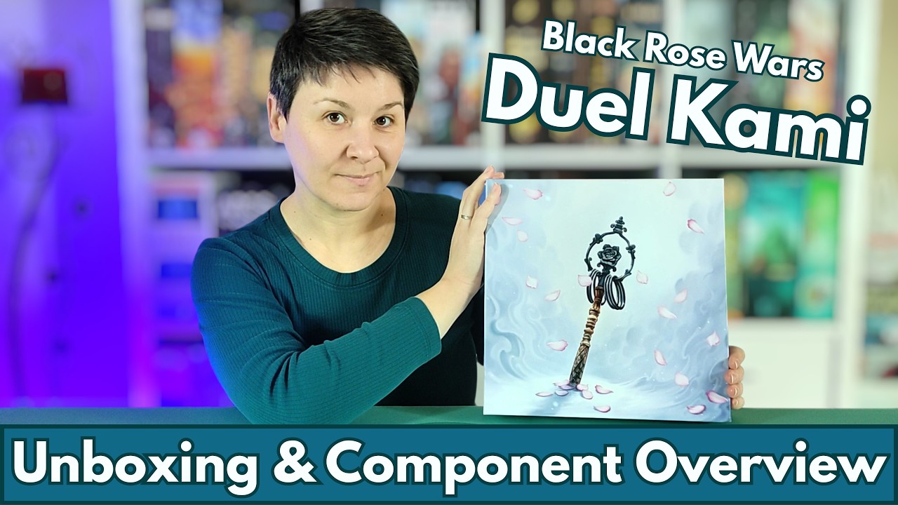 Black Rose Wars: Duel - Kami Unboxing & Component Overview