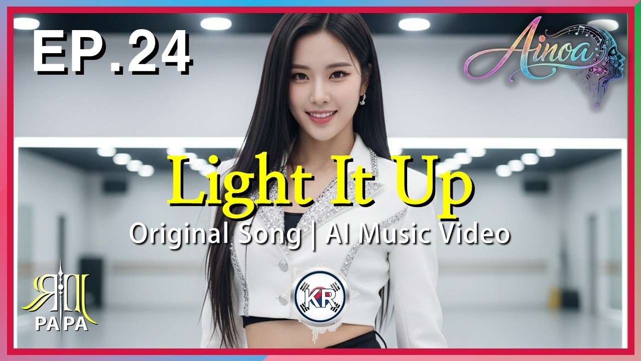 Noa Story EP.24 'Light It Up(빛으로 널-II)' Official MV(KR) | Original Song | AI Music Video