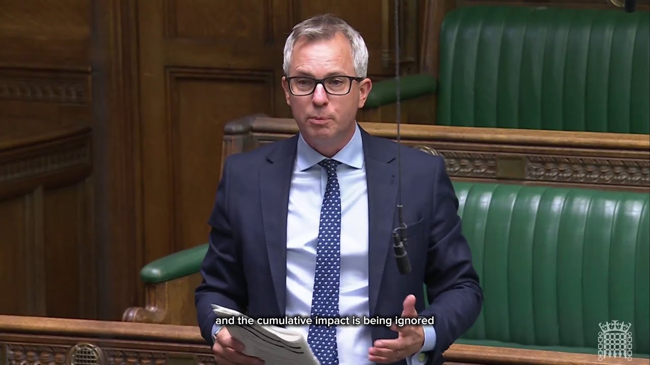 James Wild MP urges government to protect agricultural land from energy infrastructure projects