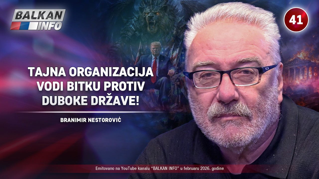 INTERVJU: Branimir Nestorović &ndash; Tajna organizacija vodi bitku protiv duboke države! (5.2.2026)