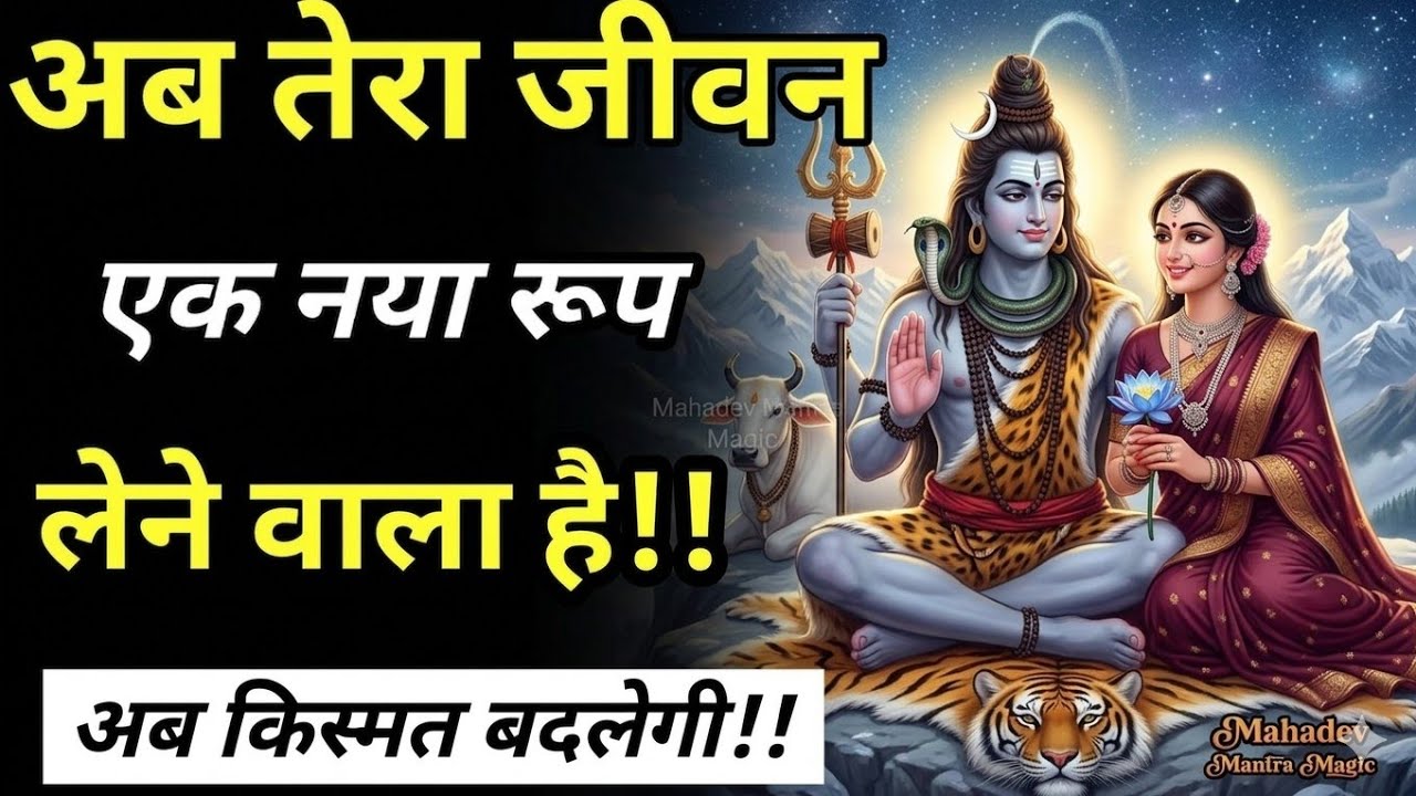 अब तेरा जीवन नया रूप लेने वाला है महादेव का आदेश है || Mahadev Sandesh 
