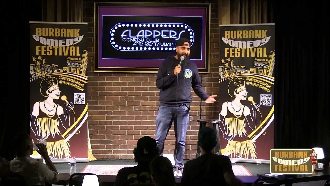 Nitish Sakhuja  | At Burbank Comedy Festival, California