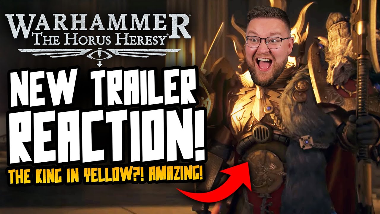 NEW HORUS HERESY TRAILER! VALDOR & MALCADOR! Reaction & Breakdown!
