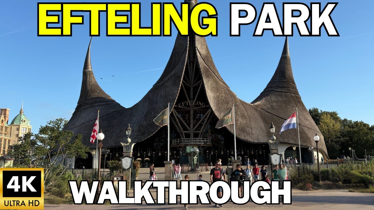 Efteling 2025 Walkthrough – Full Park Tour Zomer (4K POV) 🌞🏰✨