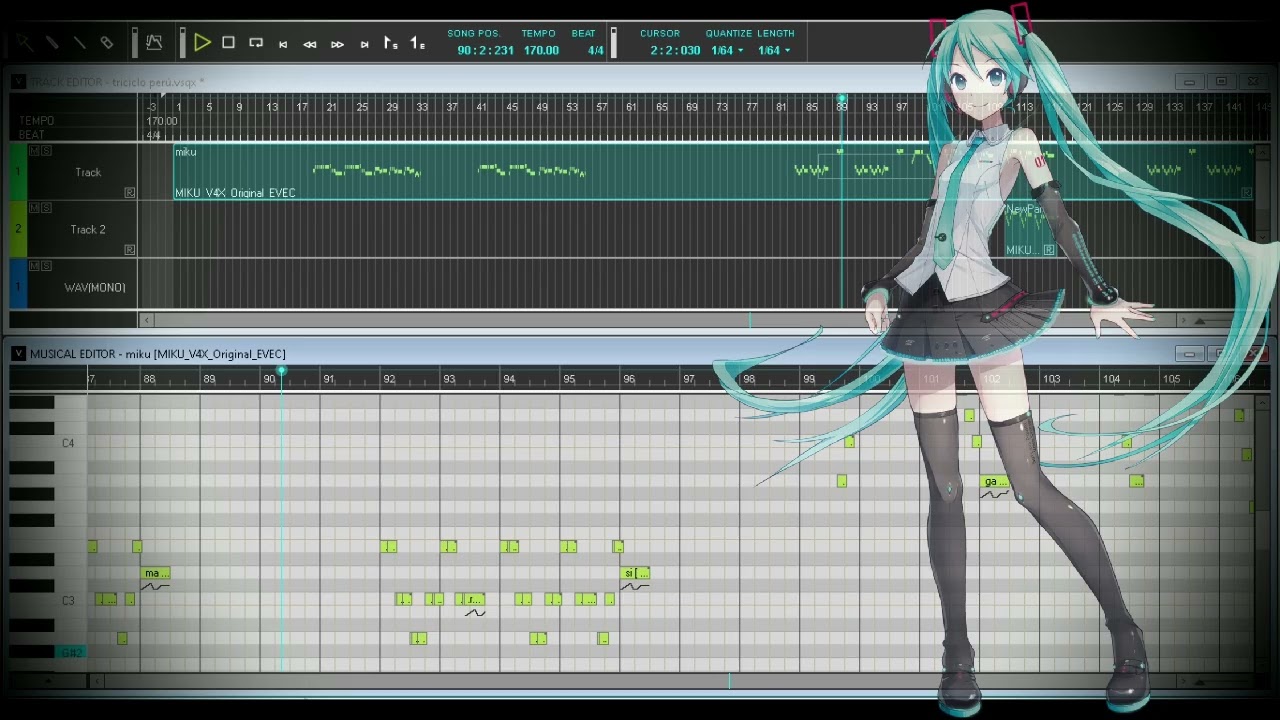 Triciclo Perú COVER VOCALOID/初音ミク(+VSQX)