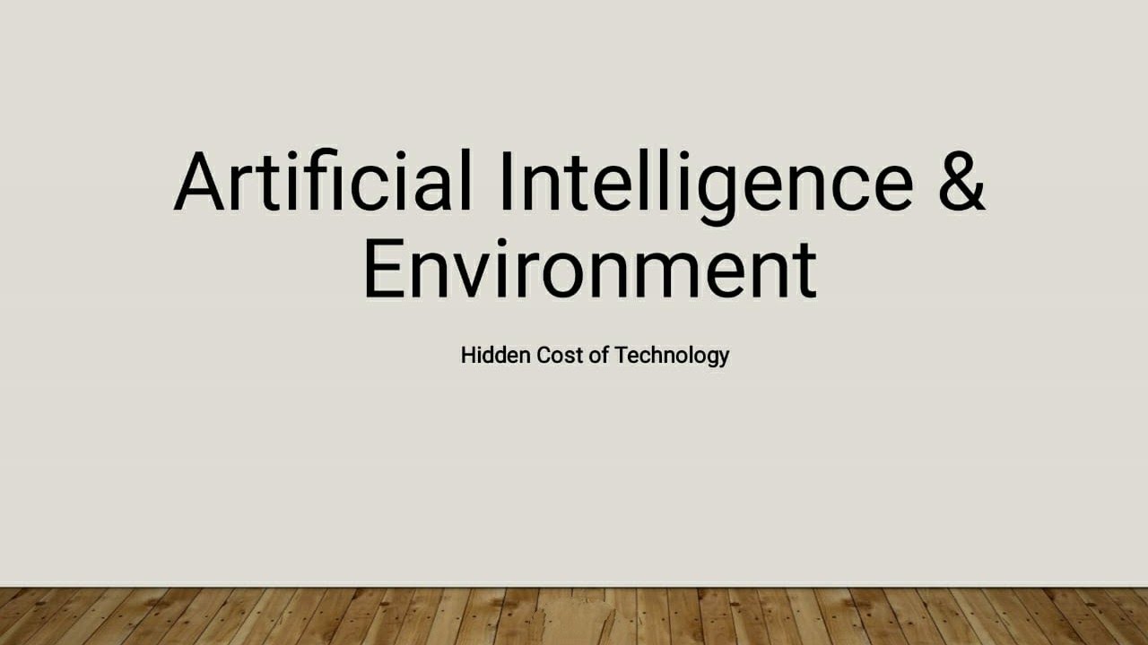 Artificial Intelligence and Its Environmental Impact For UPSC GS-III,PSCs Other Competitive Exams