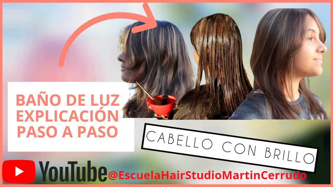 Tratamiento baño de luz cabello en el cabello 2024 - #peluqueria #cabelloperfecto #colorimetria