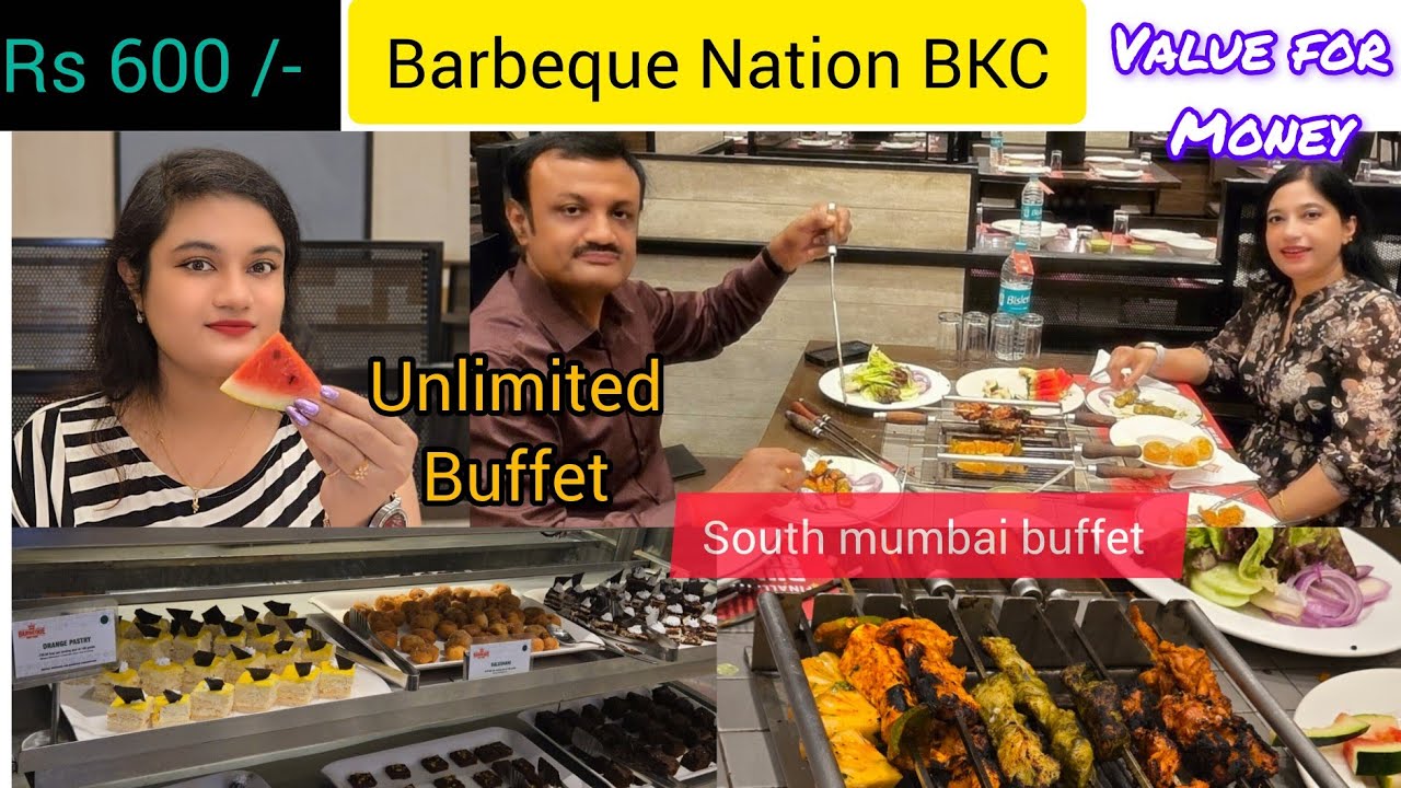 Barbeque Nation BKC | Unlimited Buffet at 600 /- @sassyShristi 