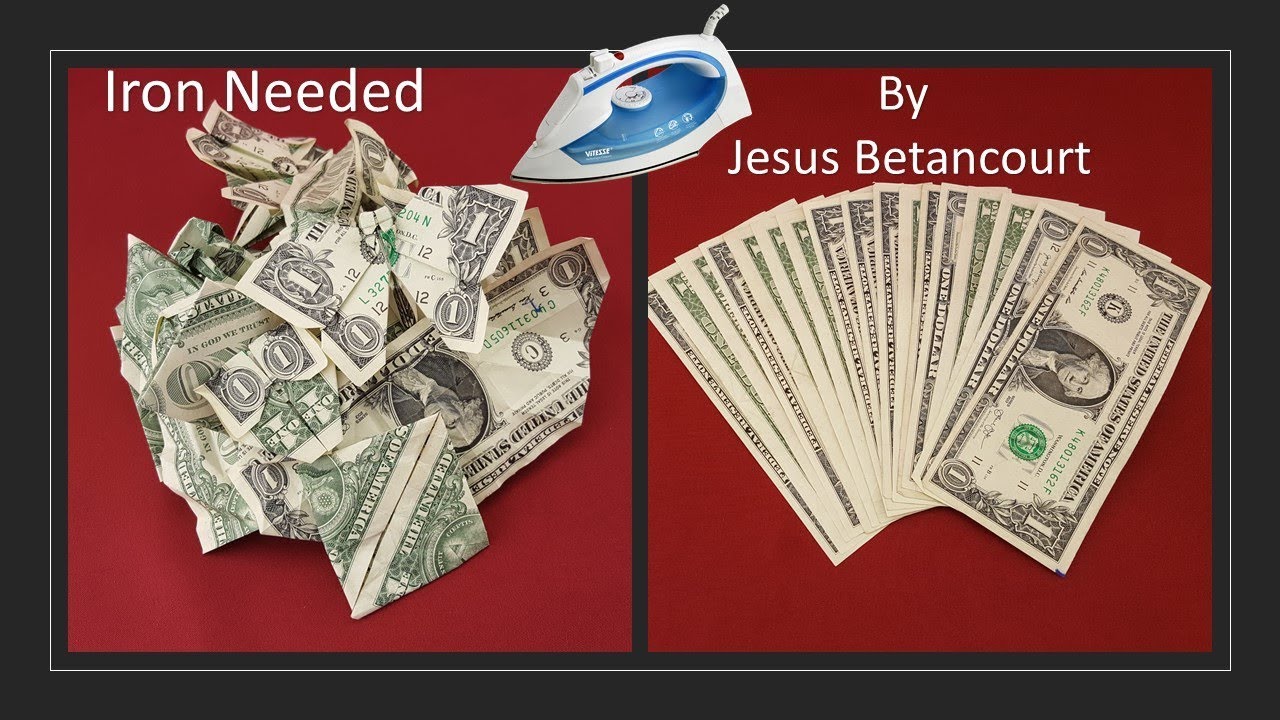 How to make Crisp Dollar Bills  