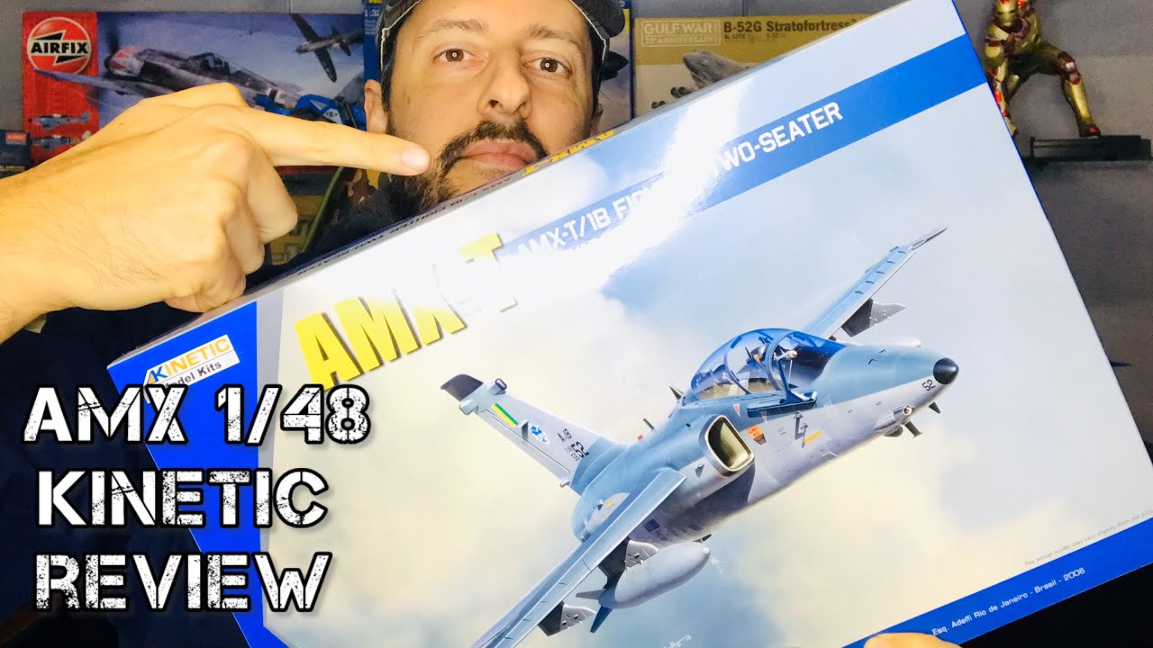 AMX A 1 1/48 KINETIC | Dica DE PLASTIMODELISMO | MODELISMO | MINIATURAS | aircraft model