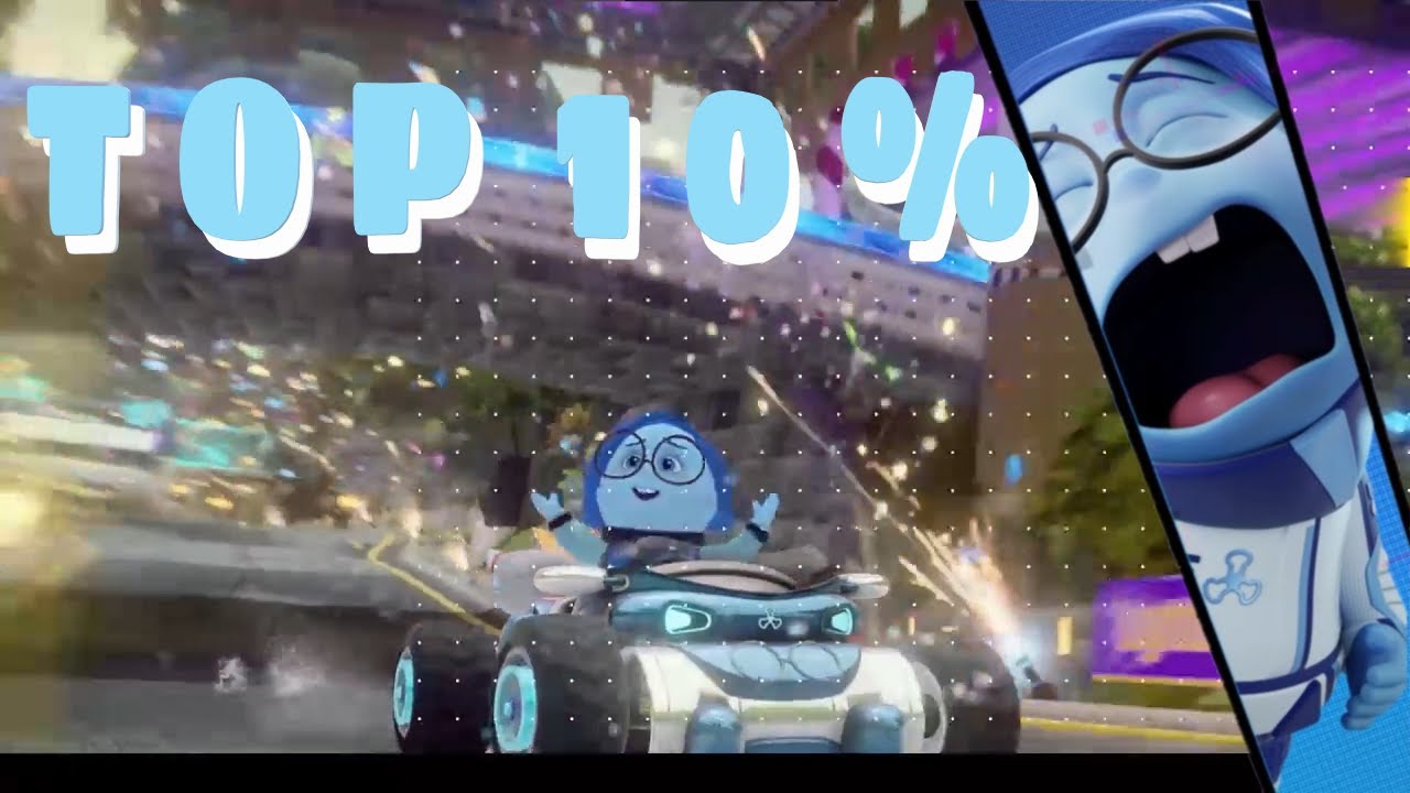 Oh... How Tragic Top 10% in the World (Sadness) | Easy Route | Disney Speedstorm