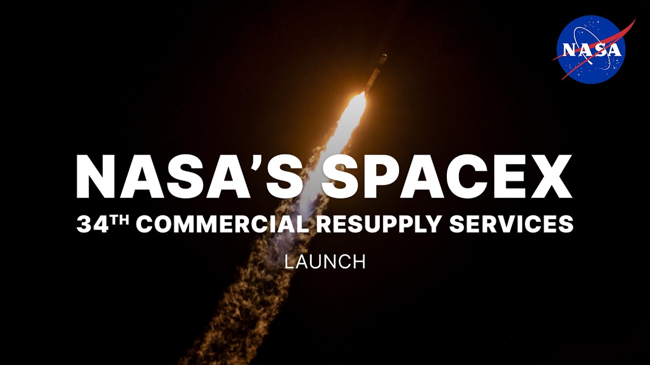 NASA's SpaceX 34th Commercial Resupply Services Launch