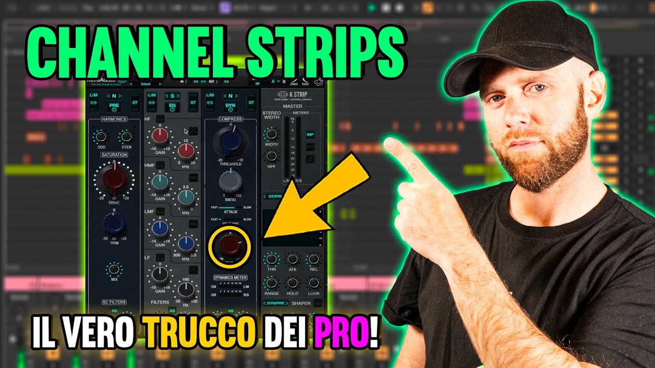 BASTA MILLE PLUGIN - UTILIZZA I CHANNEL STRIPS COME UN PRO | Feat K STRIP Kiive Audio