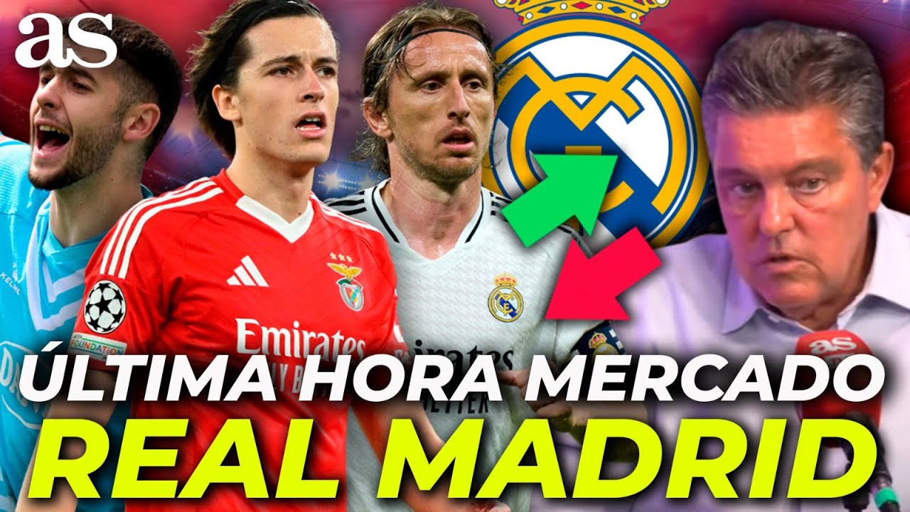 ÚLTIMA HORA MERCADO de FICHAJES del REAL MADRID | Álvaro CARRERAS, MODRIC, JOAN GARCÍA...